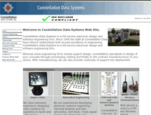 Tablet Screenshot of constellationdata.com
